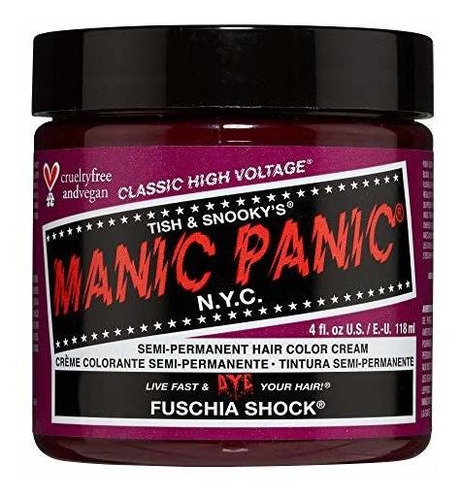 Manic Panic Fuschia Shock Hair Dye Classic