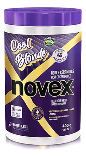 Novex Mascarilla Capilar De 14 Oz (rubio Frio)