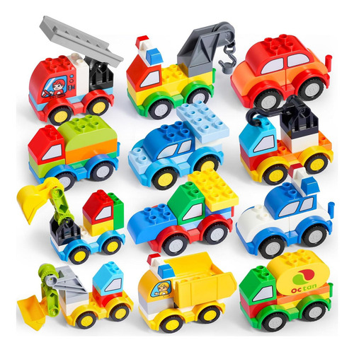 Set De Bloques De Construcción Joyin 80 Piezas 12