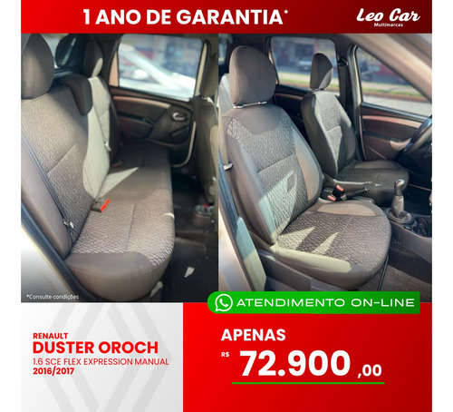 Renault Duster Oroch 1.6 16V SCE FLEX EXPRESSION MANUAL