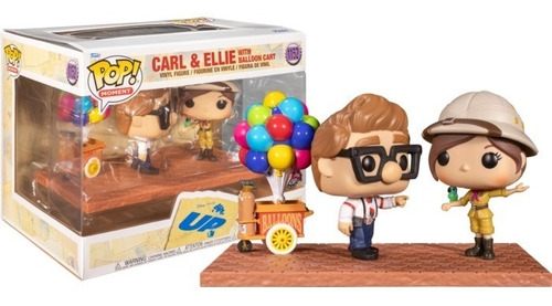 Funko Pop Carl & Ellie With Balloon Cart #1152 Special