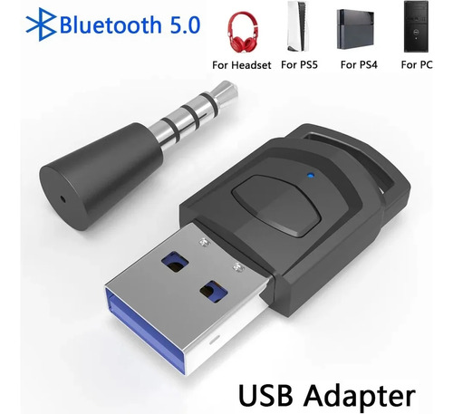 Adaptador De Auriculares Inalámbricos Bluetooth Pc Ps4 Ps5 