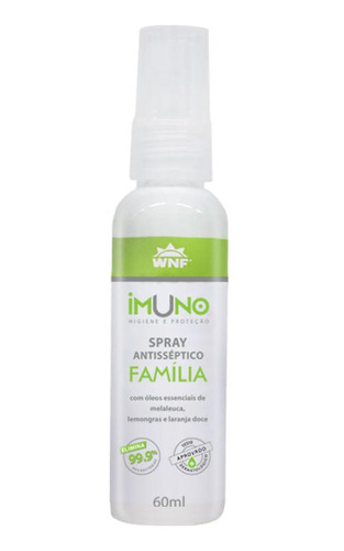 Spray Antisséptico Família Natural 60ml Wnf - Imuno