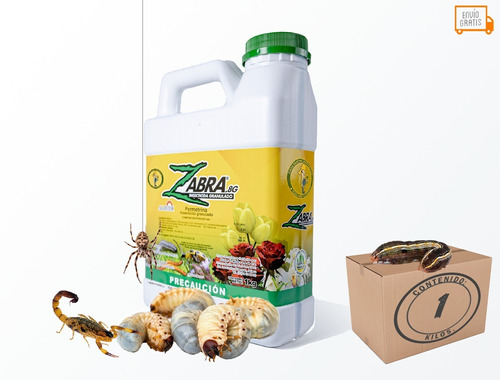 Zabra Insecticida Suelo Gallina Ciega Hormiga Pulga 1kg E