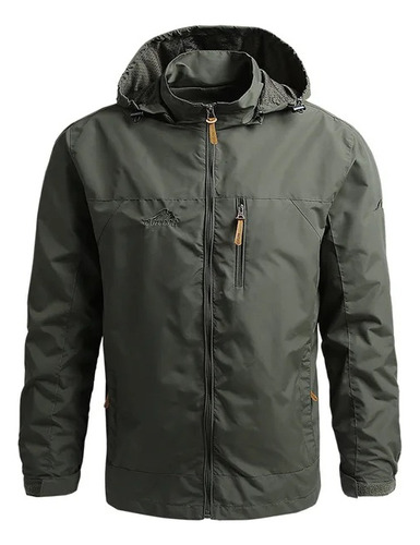 Chamarra Impermeable Con Capucha Tactical Windbreaker Para H