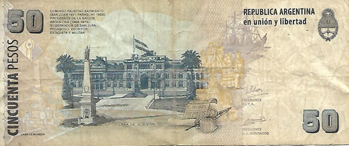 Bottero 3614 $ 50 Pesos Convertibles Serie B Bueno Palermo (Usado)