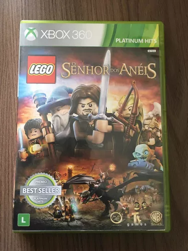 Jogo Xbox 360 Lego O Senhor Dos Anéis Original Midia Física