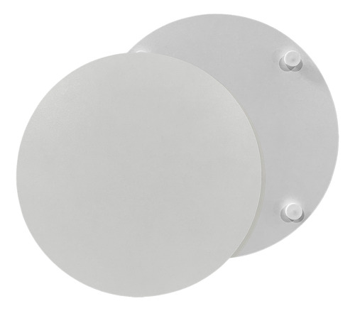 Tabuleiros Uno Kit C/ 2 Em Mdf 6mm 20cm Bolos Tortas Confeitaria Cor Branco