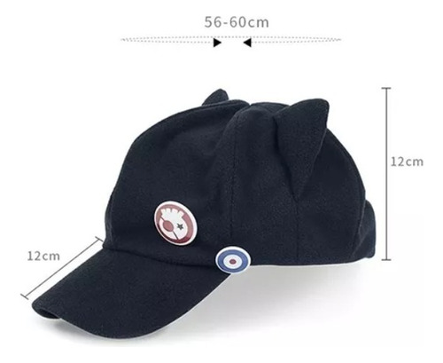 Neon Genesis Evangelion Eva Asuka - Gorro Ajustable Con Orej