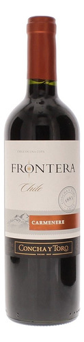 Vinho Chileno Tinto Carmenere Frontera 750ml