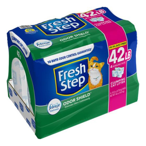 Fresh Step Arena Para Gatos X 4 Unidades