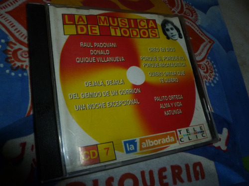 La Musica De Todos - Cd 7 - Varios Artistas Tele Clic -855-