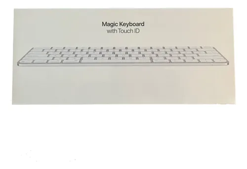 Teclado Apple Magic Keyboard Com Touch Id - Inglês A2449