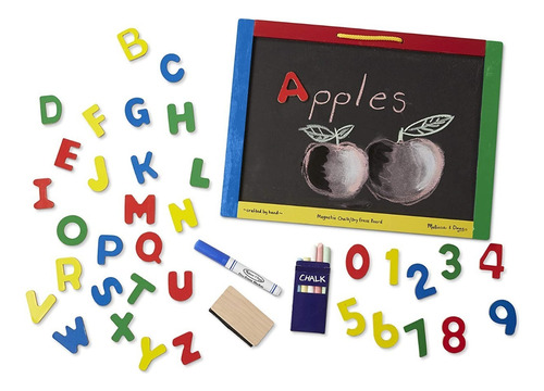 Pizarra Bandai Melissa & Doug Magnética Y Gis