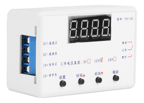 Pantalla Led Temporizador Variable Módulo Relé Control Autom