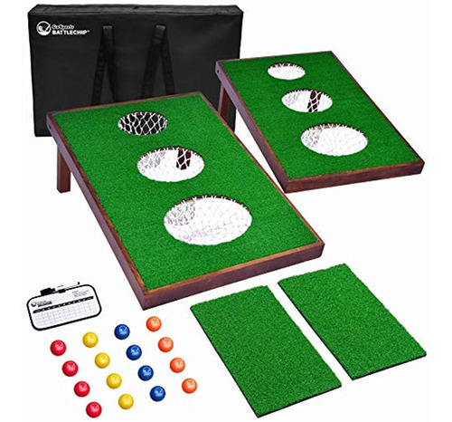 Juego De Golf Incluye Dos Objetivos De 3 X 2 Pies