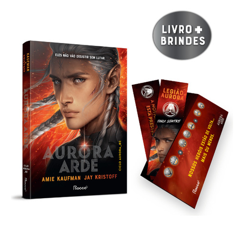 Aurora Arde, De Amie; Kristoff, Jay. Editora Fábrica231, Capa Mole Em Português