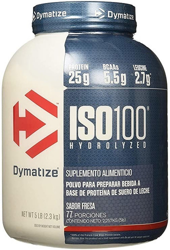 Proteina Dymatize Iso 100 Hidrolizada 5 Lbs Todos Los Sabores!