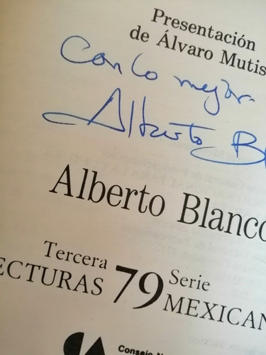 Imagen 2 de 2 de Amanecer De Los Sentidos. Antología De Alberto Blanco