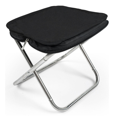 Taburete Plegable Para Acampar Taburete Portátil Azul