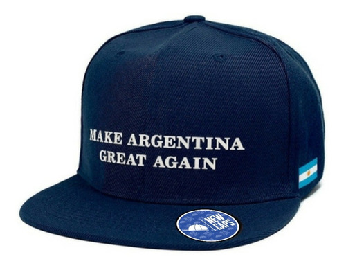 Gorra Plana Snapback Make Argentina Great Again New Caps