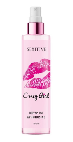 Body Splash Sexitive Crazy Girl 100ml Fragancia Femenina