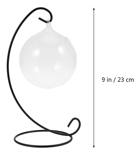 Imagen 8 de 8 de Pecera Colgante De Cristal Transparente Para Pecera