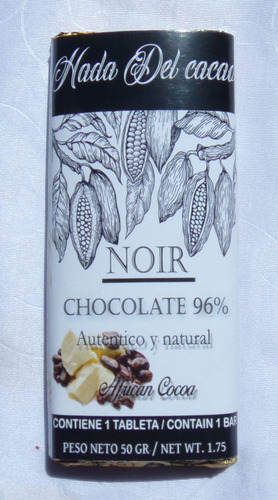 Tableta De Chocolate 96% X Unidad - Edicion Especial Frutos