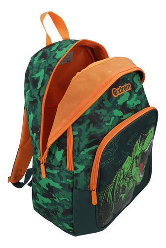 Mochila Xtrem Hopper 5xt Green Dino