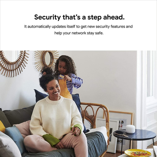 Router Google Nest Wifi, Ac2200, Cobertura De 408m2, 1 U