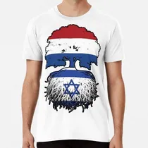 Comprar Remera Israel Israelí Holandés Países Bajos Raíces Bandera A