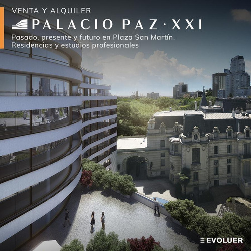 Imagen 22 de 30 de Oficina Única Con Vista Al Emblemático Palacio Paz, Plaza San Martín