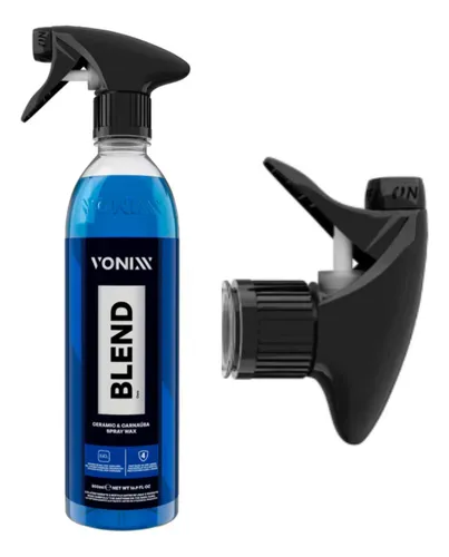 Blend Spray 500ml Vonixx Cera Híbrida Sio2, Protege E Brilha