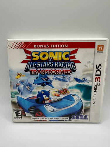Sonic All Stars Racing Transformed - 3ds (Reacondicionado)