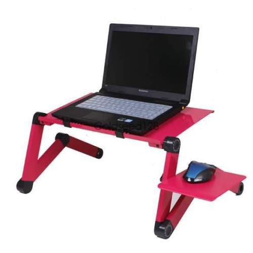 Rojo Ajustable Ventilada Tabla Del Ordenador Portátil Tablet