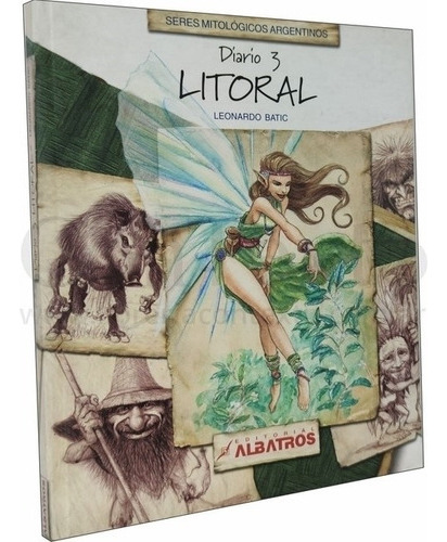 Diario 3 - Litoral - Seres Mitologicos Argentinos - Rustic 