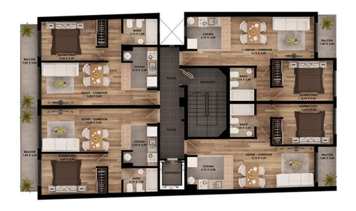 Imagen 3 de 4 de 1 Dormitorio Al Frente- Laprida 1300. Entrega Inmediata.