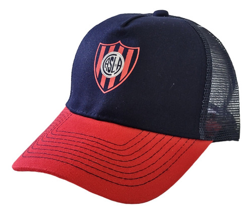 Gorra San Lorenzo Con Visera Y Red Producto Original