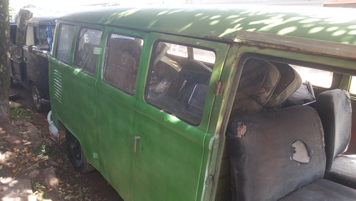 Vw Kombi 1972 Verde Docks Ok Restauração