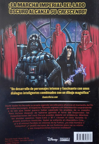 Star Wars Darth Vader 4: El Final Todos Los Juegos - Larroca