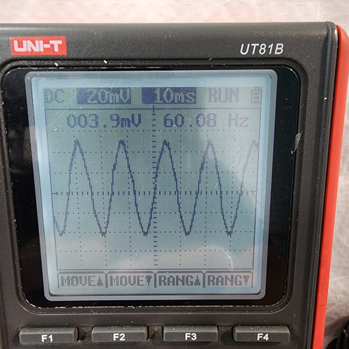 Multimetro Osiloscopio Uni-t Ut81b Scope Meter Funcionando (Usado)