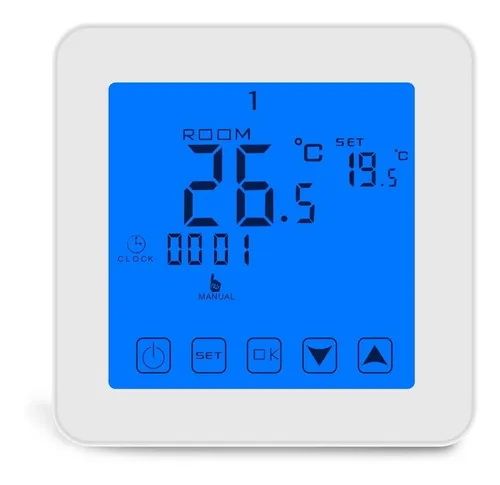 Termostato Ambiente Digital Programable A Pila Para Caldera - GSA Térmicos