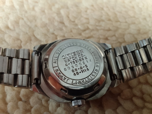 Reloj Para Mujer Citizen Clásico Plateado Plateado Negro Y Plateado (Usado)