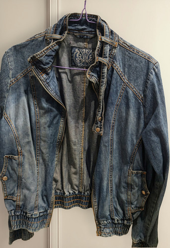 Campera Jean Mujer Ona Saenz (Usado)