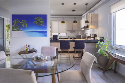 Depto. En Venta Playa Del Carmen Q. Roo De 3 Recamaras Amueblado Full En Residencial Starlight Towers