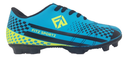 Chuteira Futebol Campo Masculino Grama Fitz Sportz 20ac Pvc 