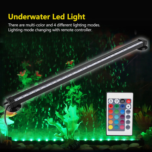 Control Remoto Led Submarino Con Enchufe De 46 Cm Para Tanqu