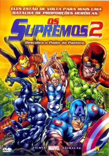 Os Supremos 2 - Dvd - Justin Gross - Grey Delisle - Jim Ward