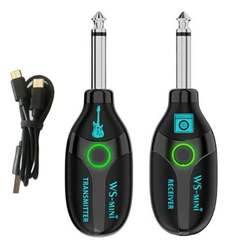 2x Transmissores E Receptores Sem Fio Para Guitarra,