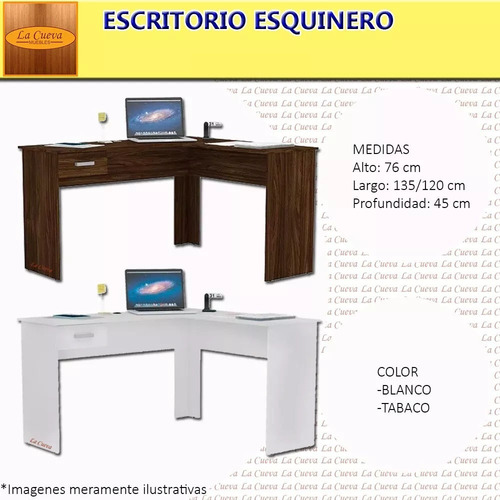 Imagen 3 de 6 de Combo Escritorio E- Biblioteca R- Mesa Pc - Mueble - Lcm